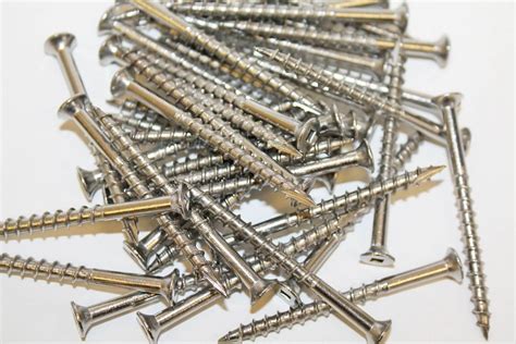 3 stainless steel screws box of 100|3 stainless steel deck screws.